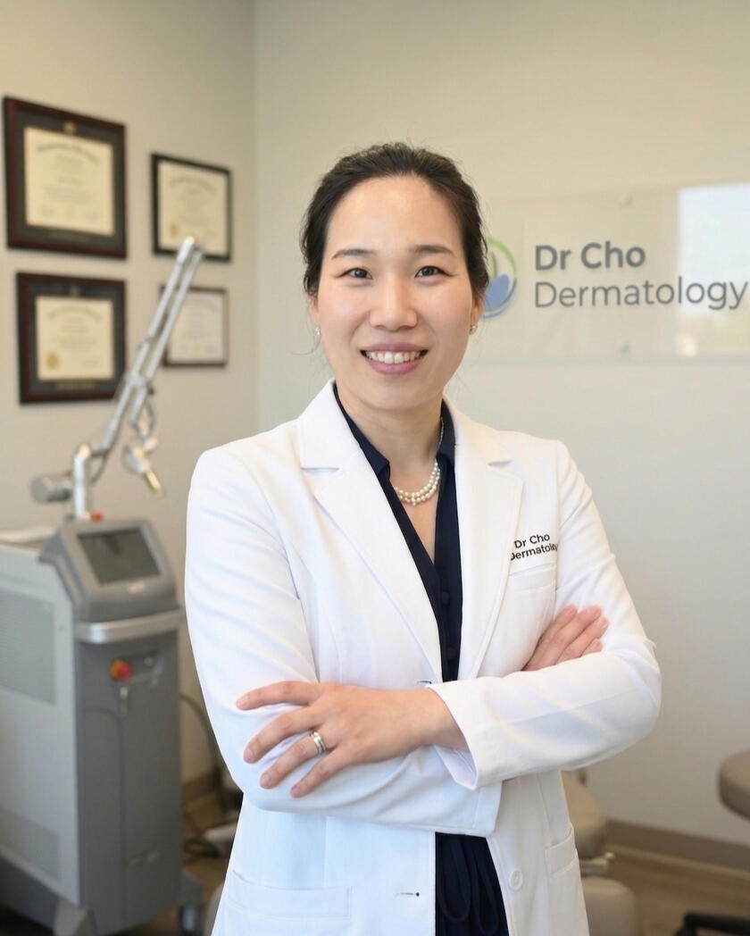 Dr Shin-Young Cho Consultant Dermatologist Dr Cho is a Consultant Dermatologist providing a level of expertise that is uncommon in UK aesthetic practice. Her work is rooted in clinical dermatology and evidence-based medicine, ensuring all treatments are guided by accurate diagnosis and skin health.